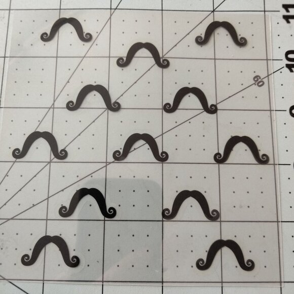 Williams Sonoma Mustache Eggs Decorating Tattoos - Picture 8 of 9